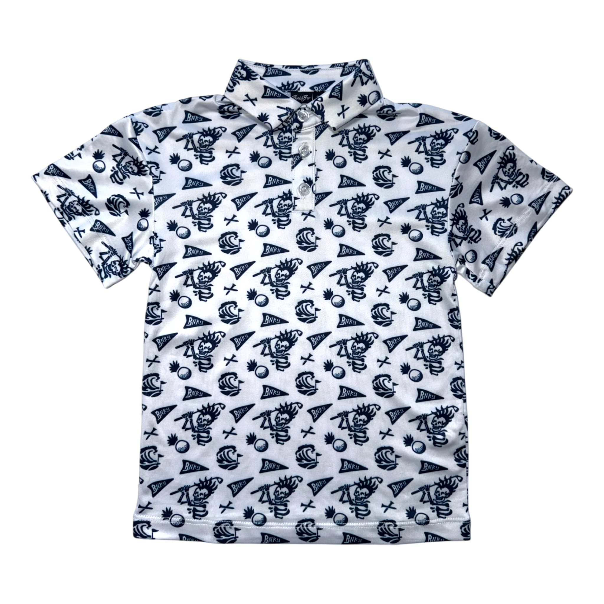 Ace Golf Polo- White